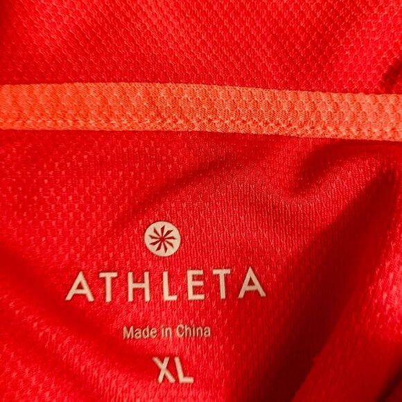 Athleta Red Sleeveless Tunic - Picture 3 of 8